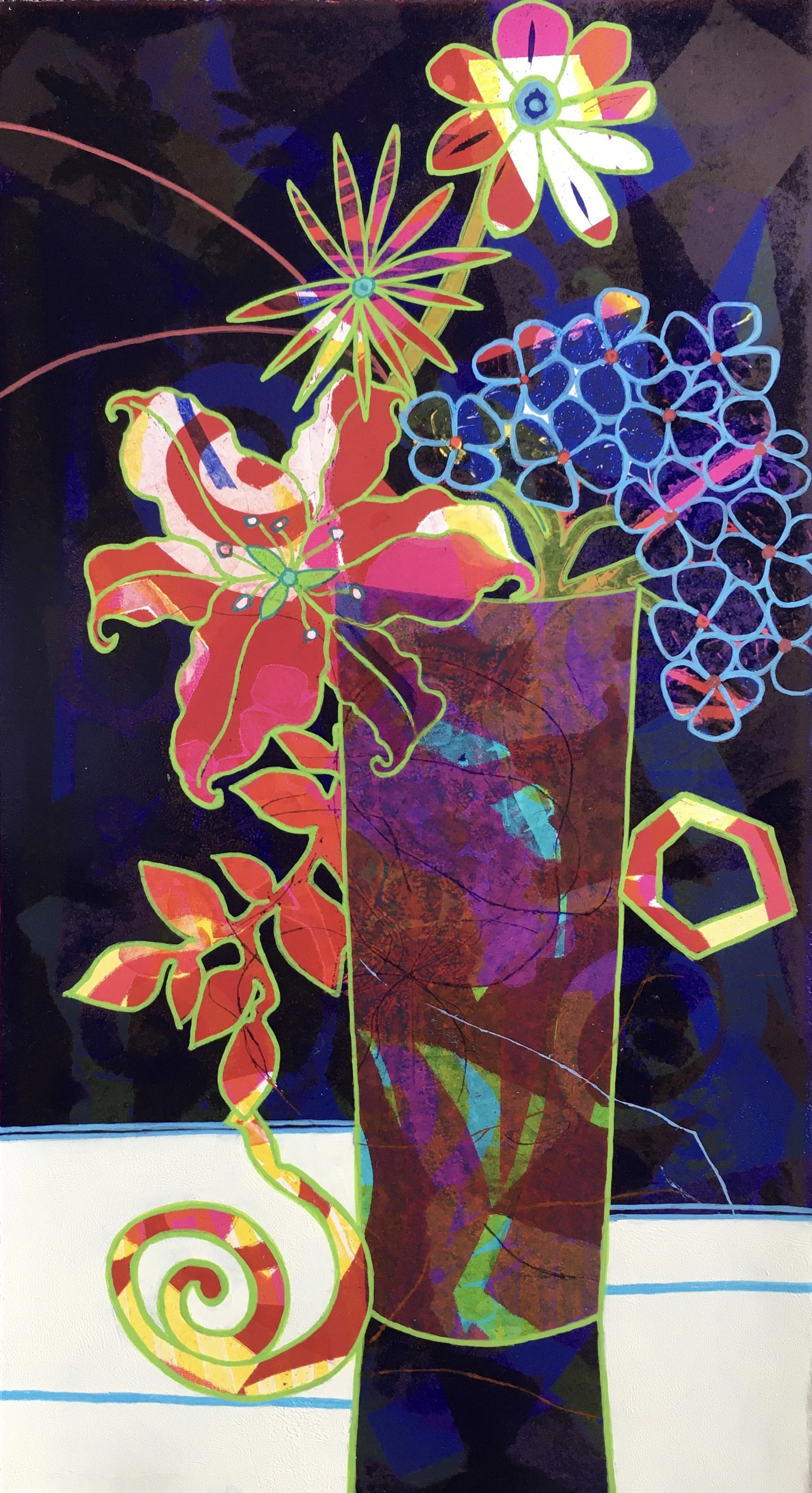 Experience Marie's art firsthand at her gallery in Port of Ilwaco, WA